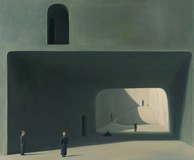the weight of unseen rooms, by Keke