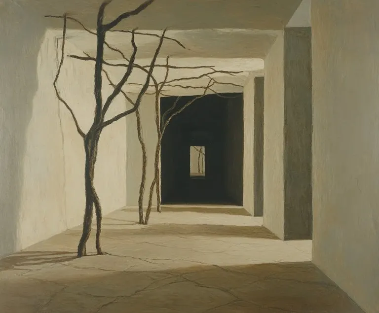 the hall where grief grows, by Keke