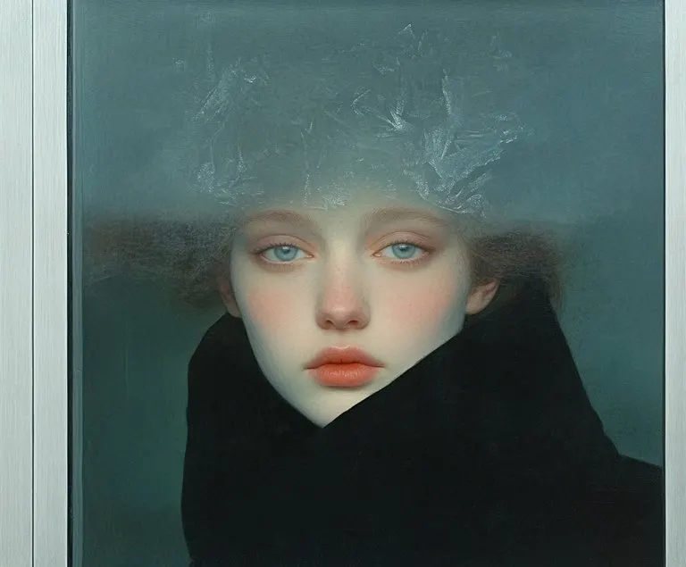 frostbitten reflections, by Keke